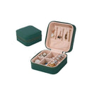 Caixa Porta-Joias Compacta com Zíper para Viagem