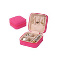 Caixa Porta-Joias Compacta com Zíper para Viagem