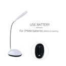 Mini luminária de Mesa Flexível Sem Fio Led Leve Dobrável Portátil