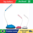 Mini luminária de Mesa Flexível Sem Fio Led Leve Dobrável Portátil