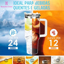 Copo Térmico Inox Portátil 1200ml