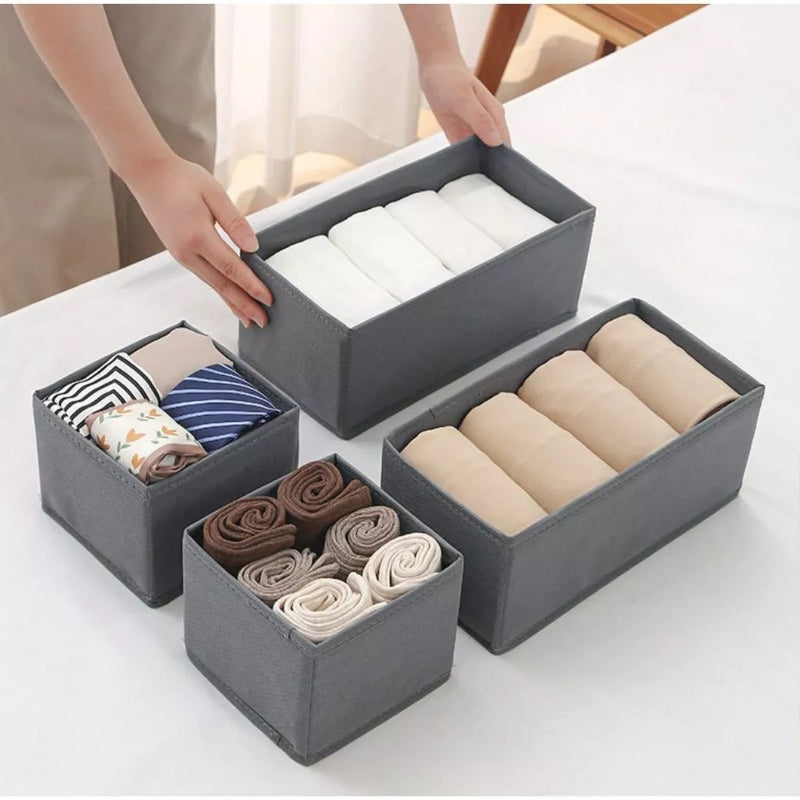 Organizador de Gaveta para Roupas Íntimas com Compartimentos