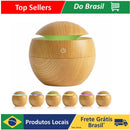 Difusor Aromatizador de Óleo Essencial – LED 7 Cores USB