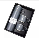 Kit Garrafa Térmica e 3 Xícaras