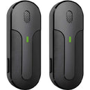 Microfone de Lapela Sem Fio – Cancelamento de Ruído