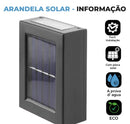 Luminária Arandela Solar LED