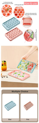 Molde de Bolas de Gelo – 33 Esferas para Whisky e Drinks